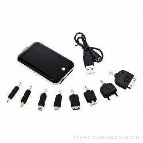Mini Power Bank, 5V/1,000mAh Output, 3,000mAh Capacity, Ultra Slim Design, Extra High Power